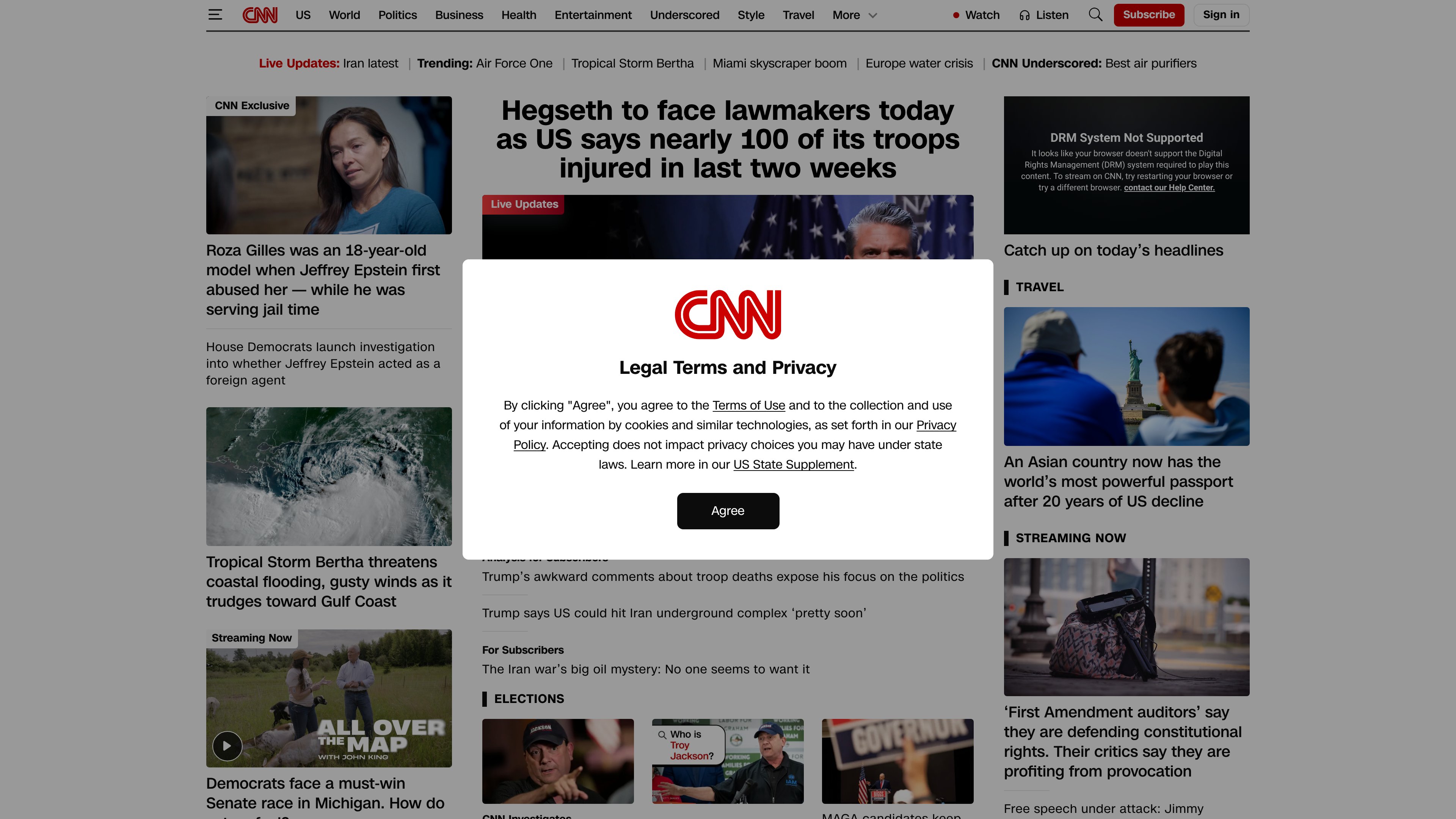 CNN TWO DEMO screenshot